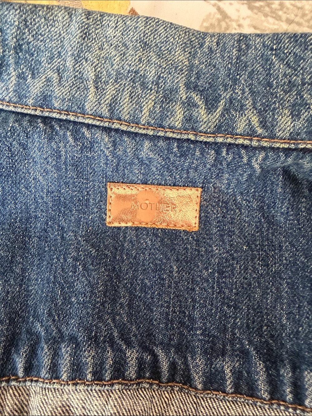 Mother Denim Vest - Even Hippies Get the Blues - Picture 7 of 9